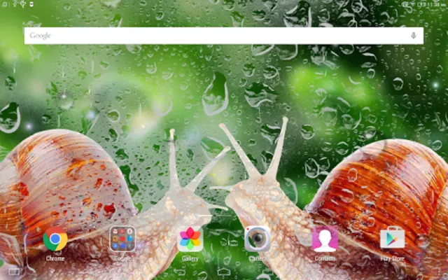 Rainy Live Wallpaper android App screenshot 1