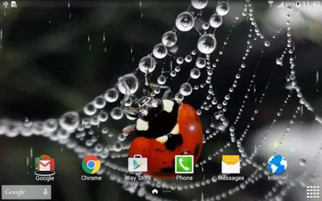 Rainy Live Wallpaper android App screenshot 3